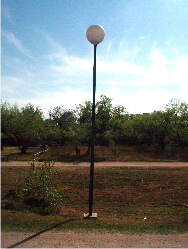 Columna 7 metros recta simple